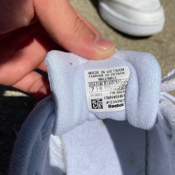 Reebok retro classic size 7 - Picture 6 of 6